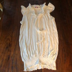 Violet short sleeve shirt